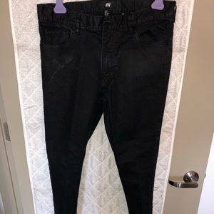 H&M black skinny jeans